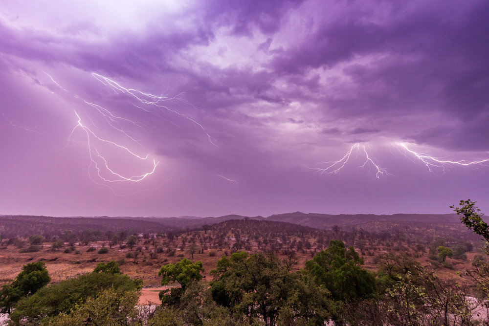 thunderstorm in pel's post kruger national park