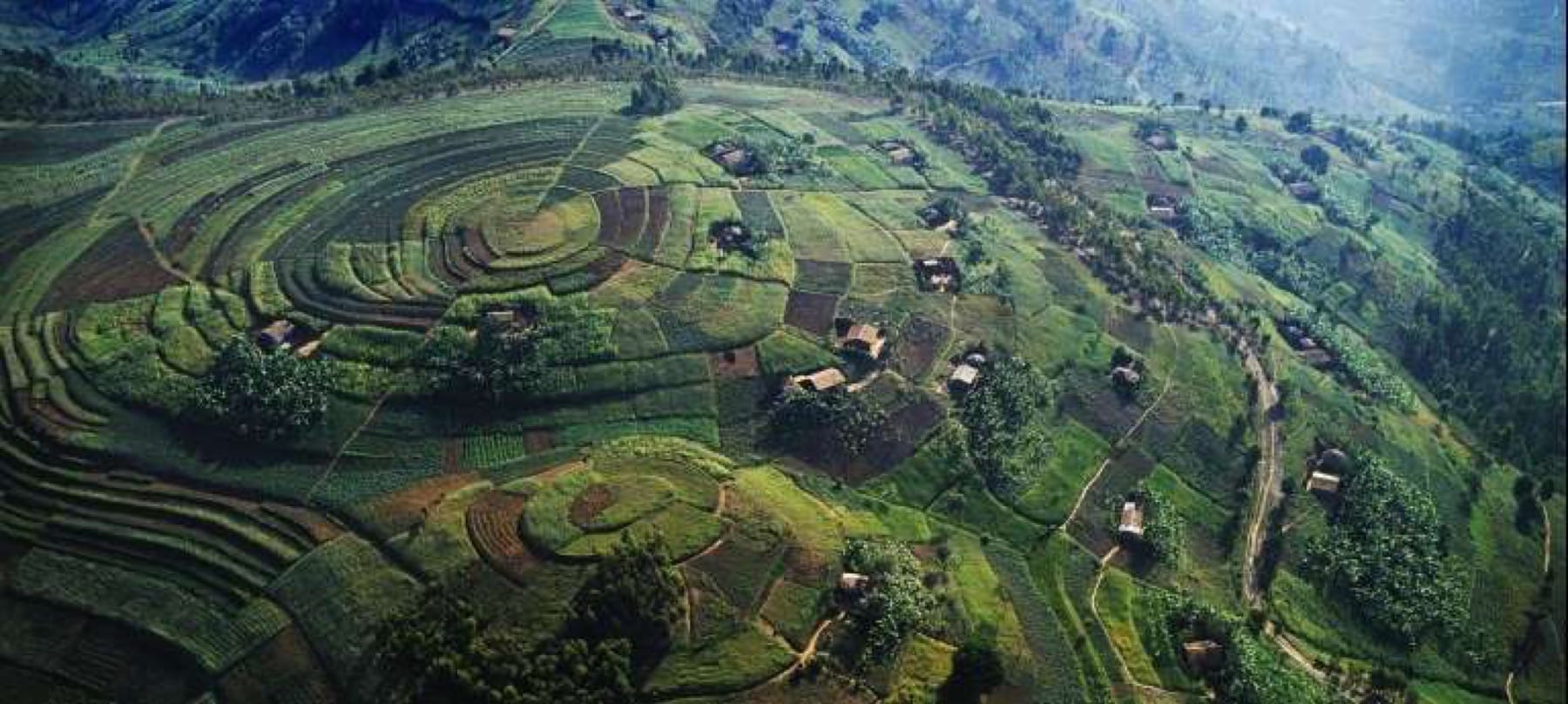 rolling hills of rwanda