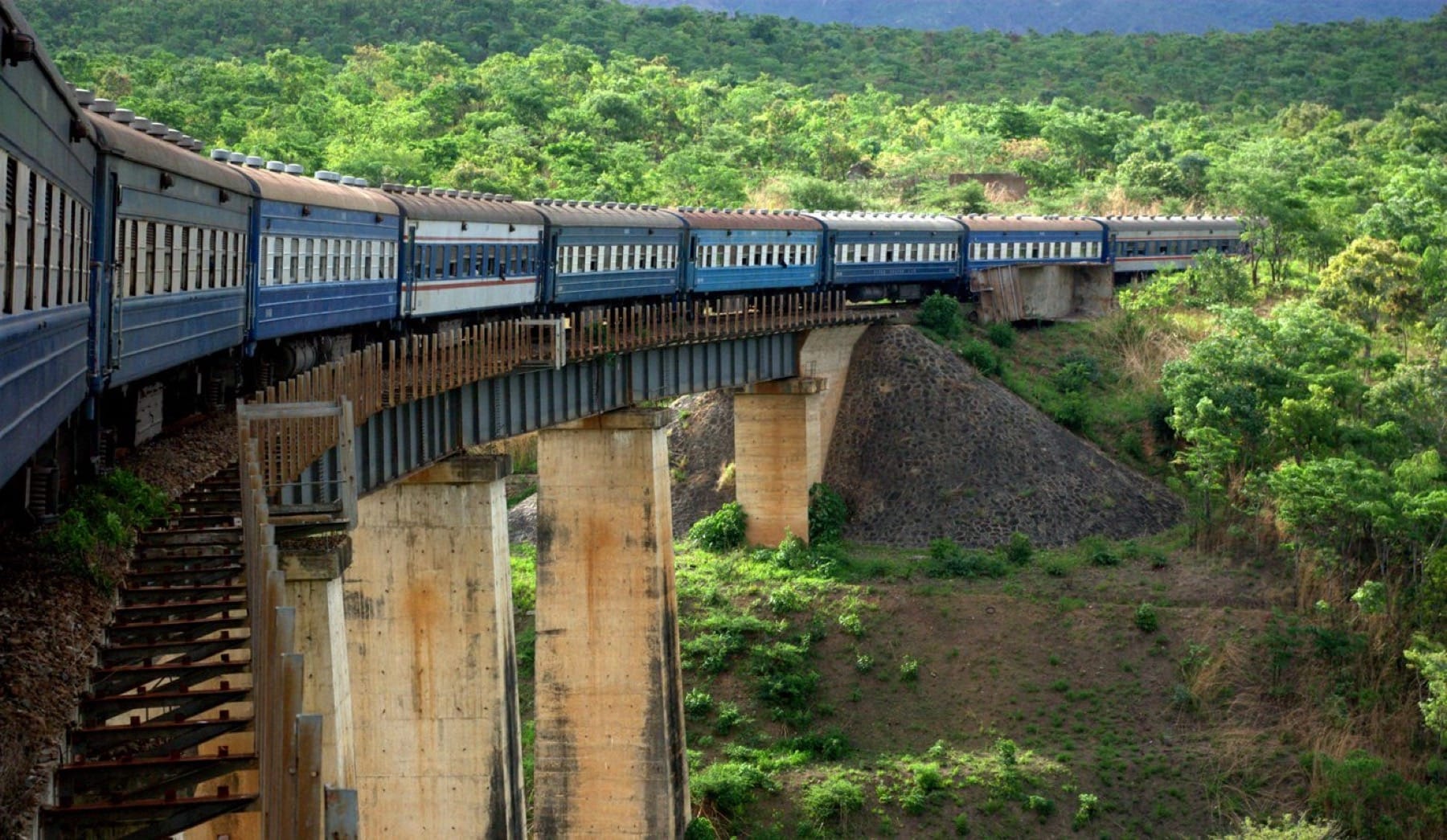 The Tazara train journey is for the more adventurous at heart  I  Credit: Daily Maverick