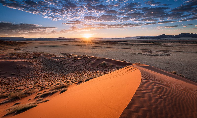 The desolation of Namibia is strongly juxtaposed with the lush landscapes of Zambia, credit: Travelnewsnamibia.com