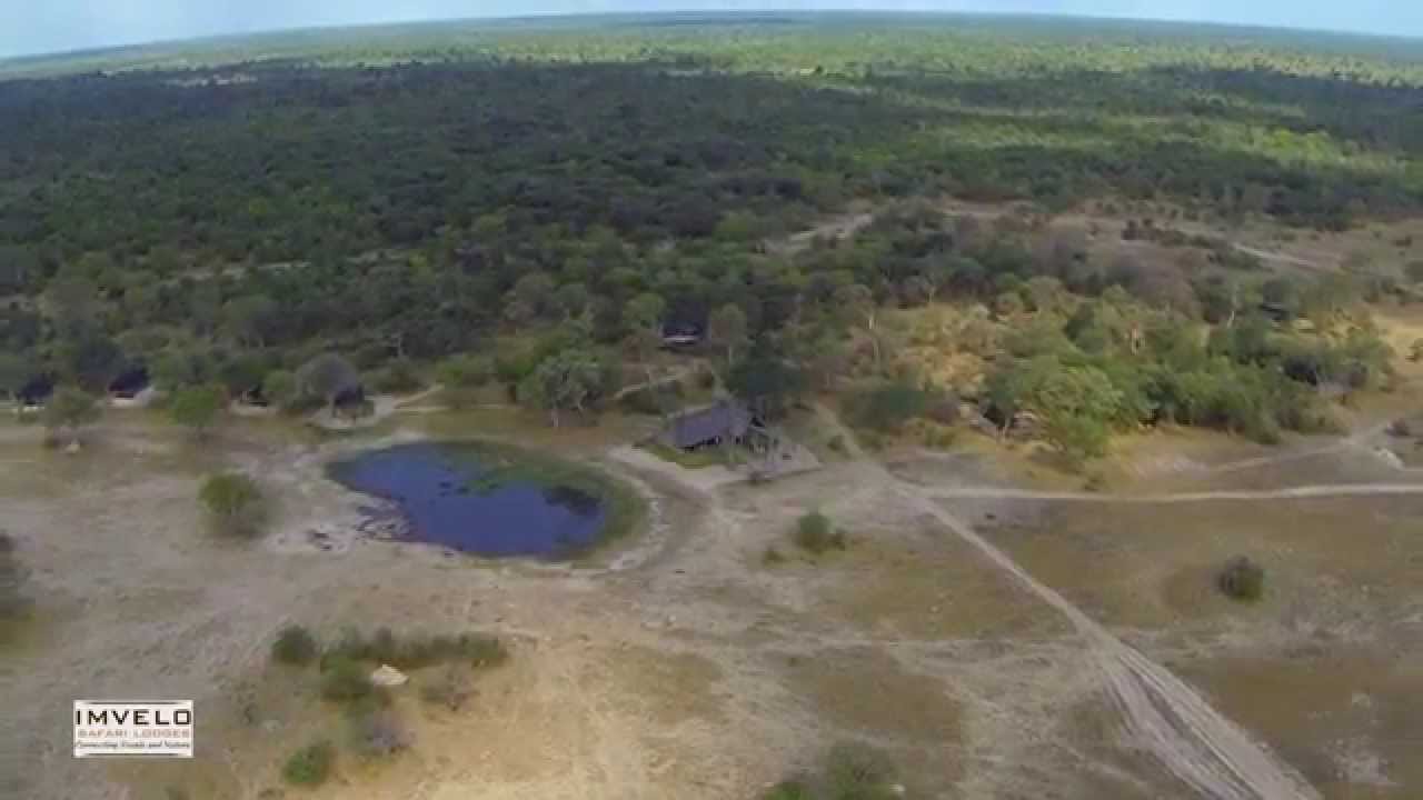 Imvelo Safari Lodges - Aerial view of Bomani Tented Lodge