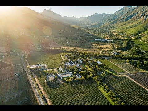 Lanzerac, nestled in the foothills of the Jonkershoek Valley in Stellenbosch