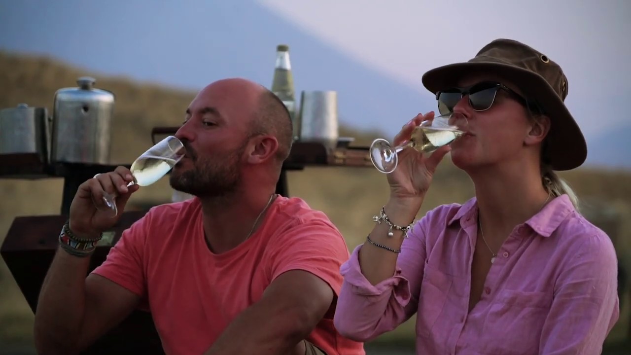 Lake Natron Camp - Sundowners