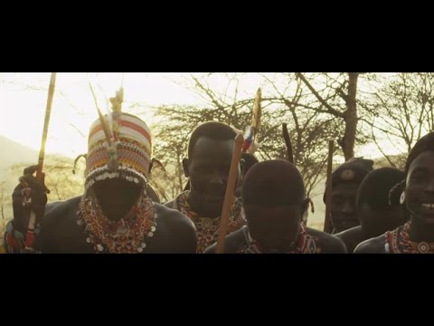 Dirk Rees Samburu Warriors singing & dancing