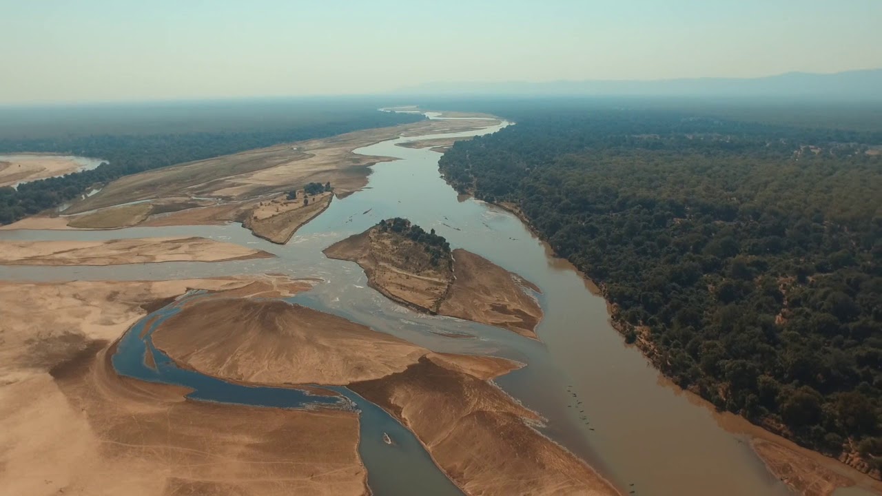 Kafunta Safaris from the sky