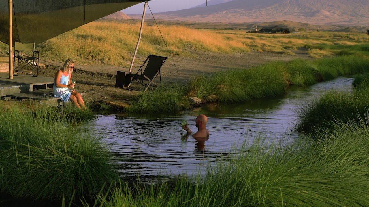 Lake Natron Camp Natural Pool - Swimming