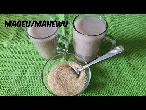 Mahewu Recipe || Amageu || Mageu