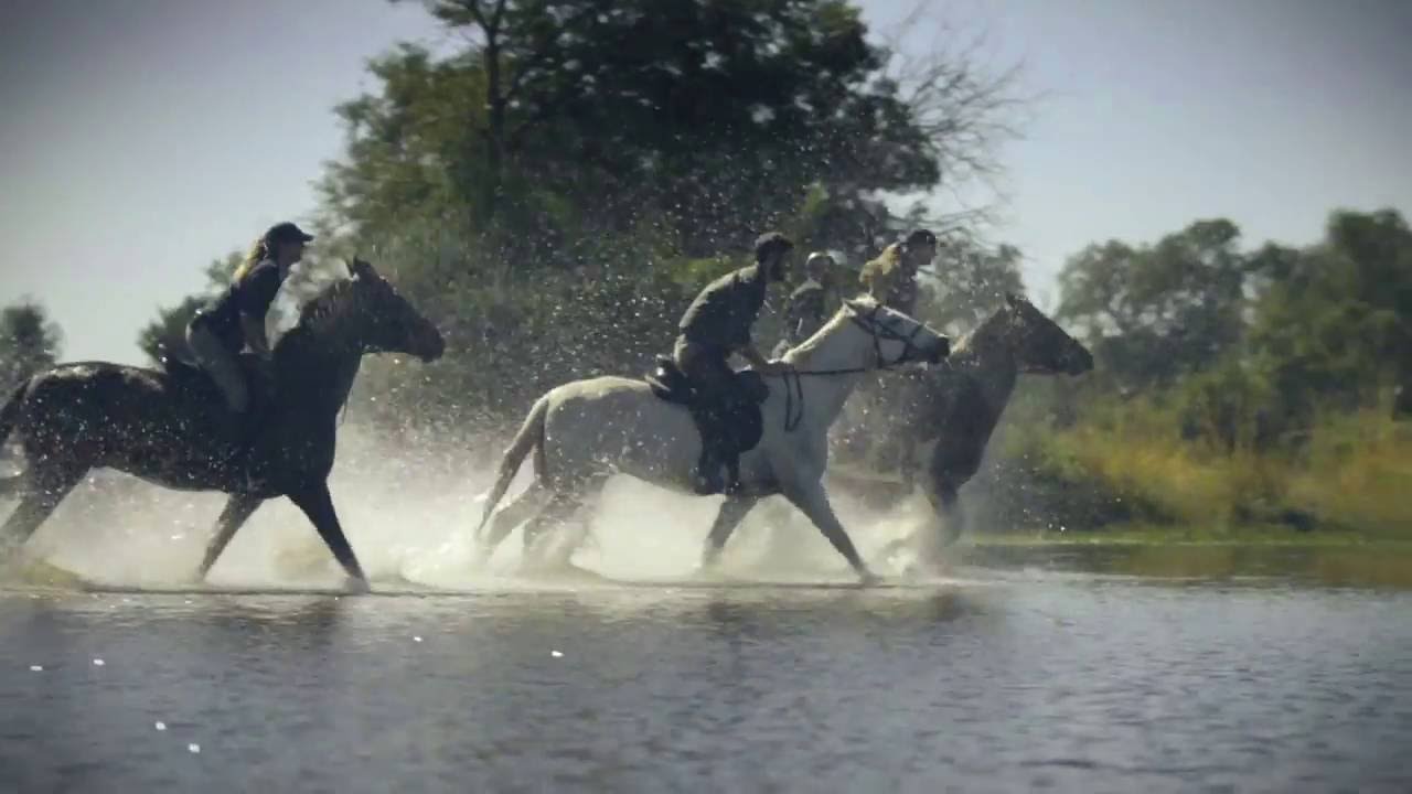 Helicopter and Horseback Safaris at Belmond Eagle Island Lodge