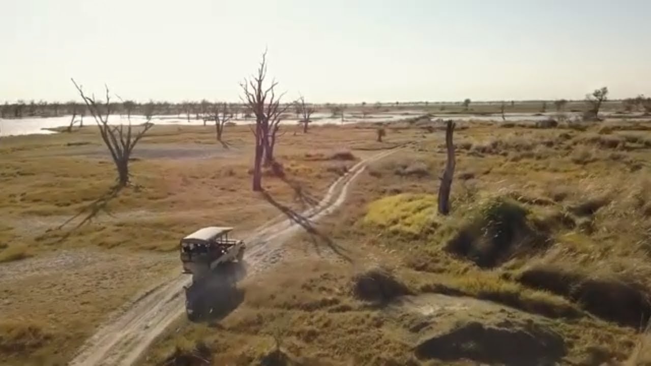 Camping in Moremi Game Reserve