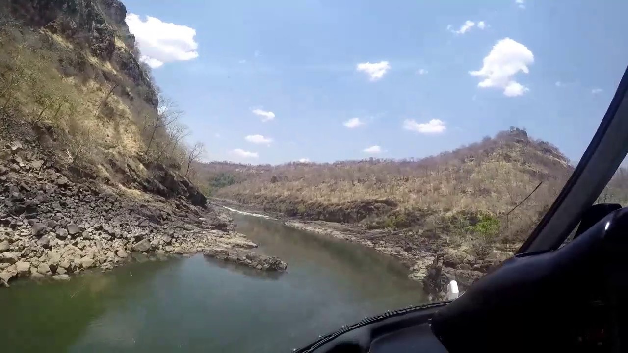 A Helicopter Ride over the Zambezi