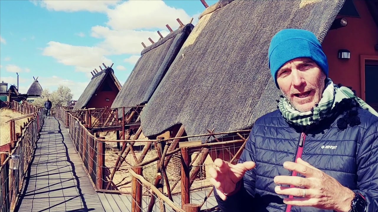 !Xaus Lodge - an overview with drone footage to give a unique perspective.