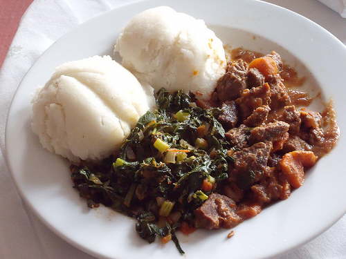 A traditional dish in Botswana