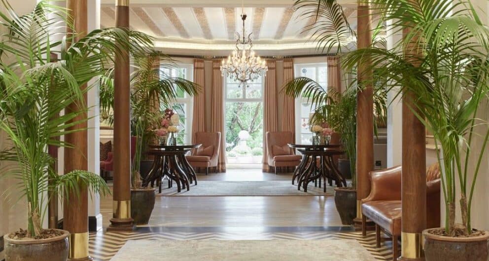 mount nelson romantic getaways in south africa entrance