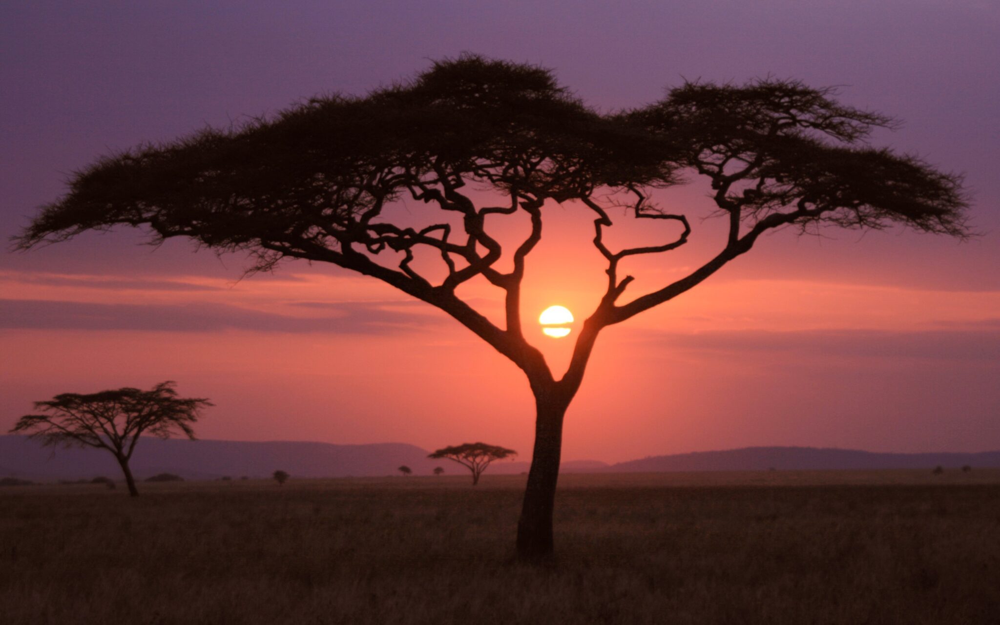Few things can rival an African sunset