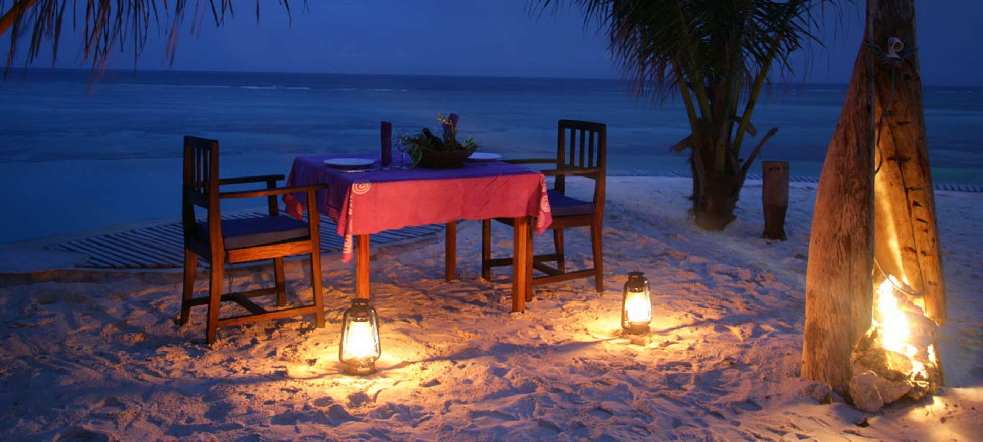 A romantic beach view | Tanzania Honeymoon Safari