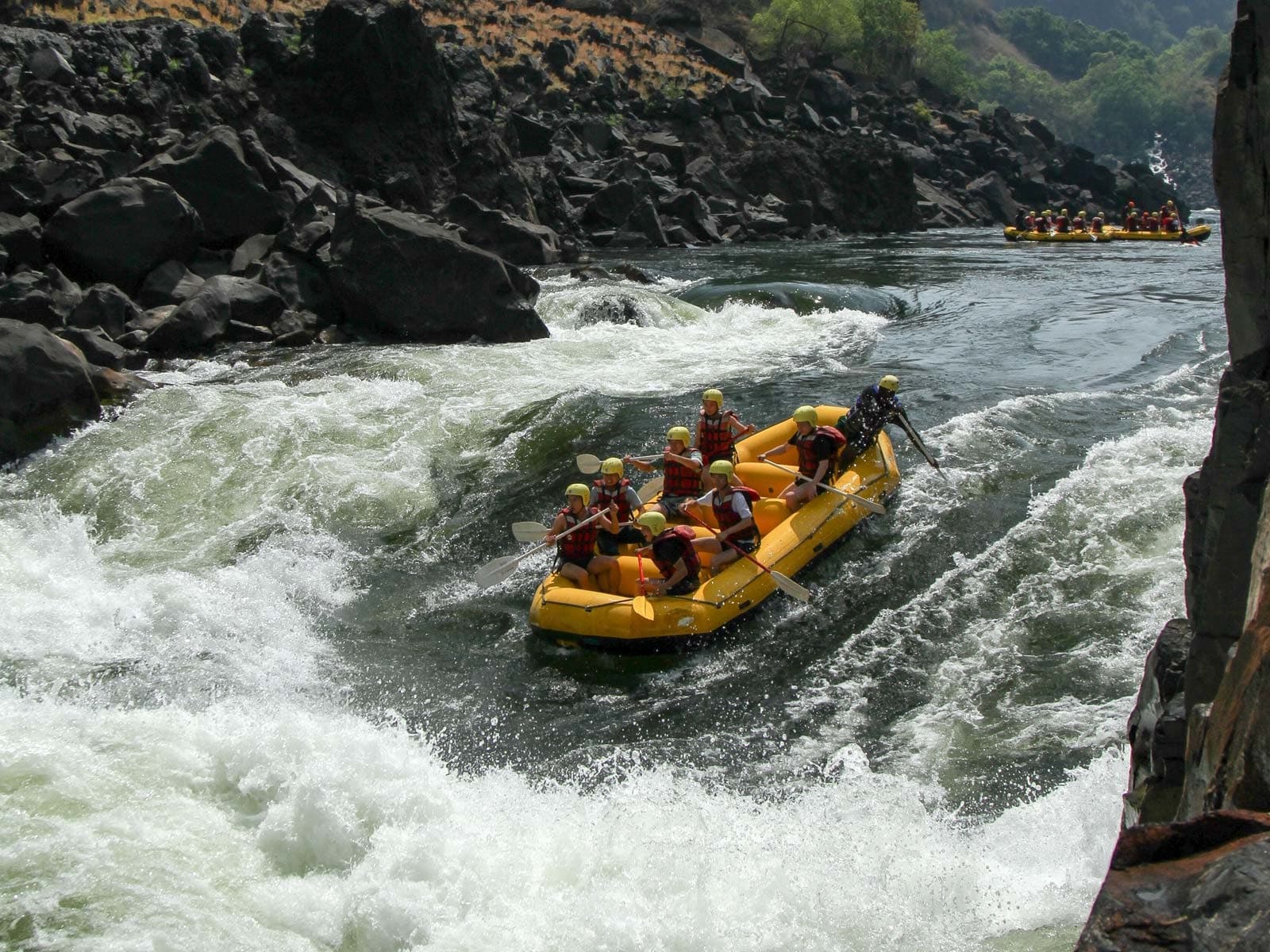 The Zambezi River has some of the world's best white water, credit: Pure Africa Adventures