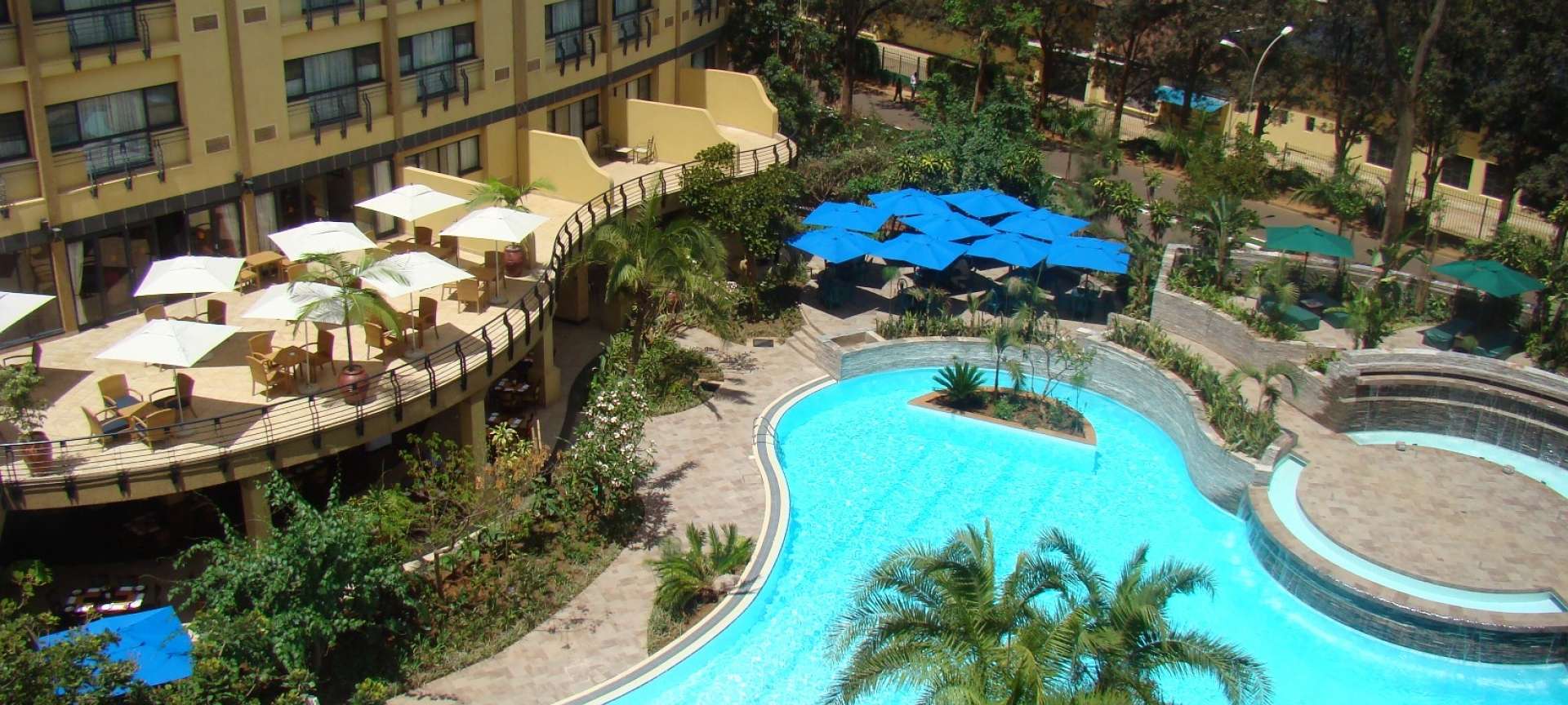 Kigali Serena Hotel Pool Area