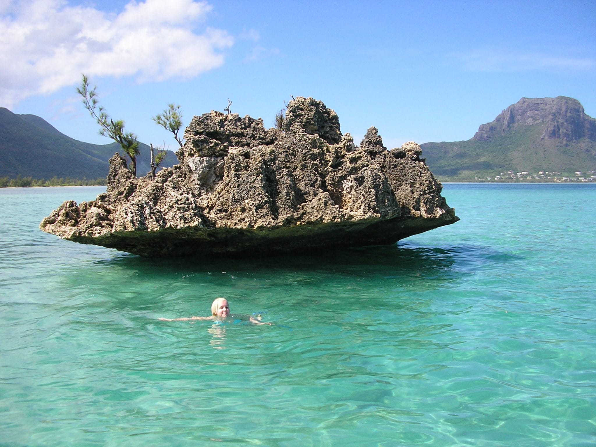 Whale Rock is great for snorkelling where hammerhead sharks may be spotted
