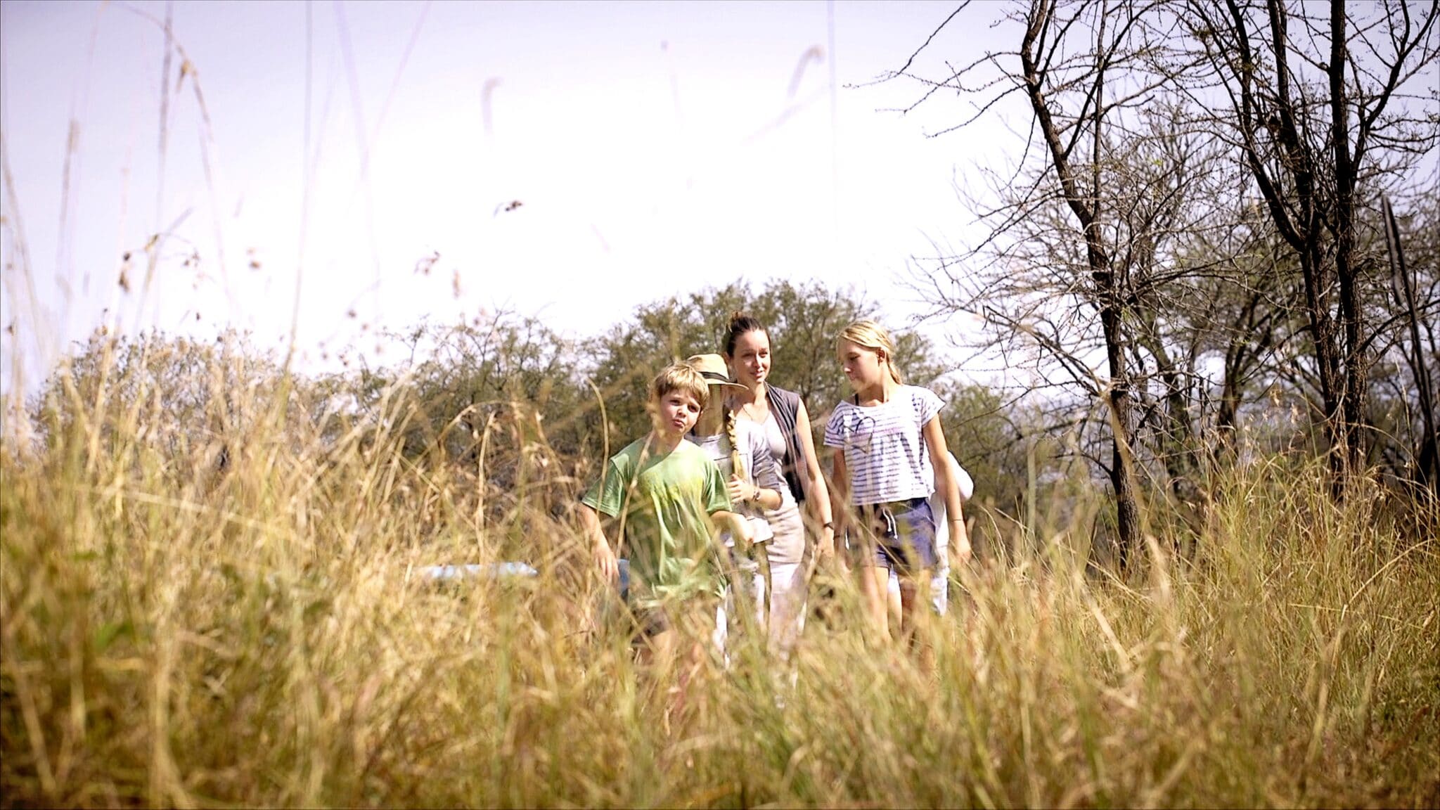 family safari ngorongoro crater bush walk