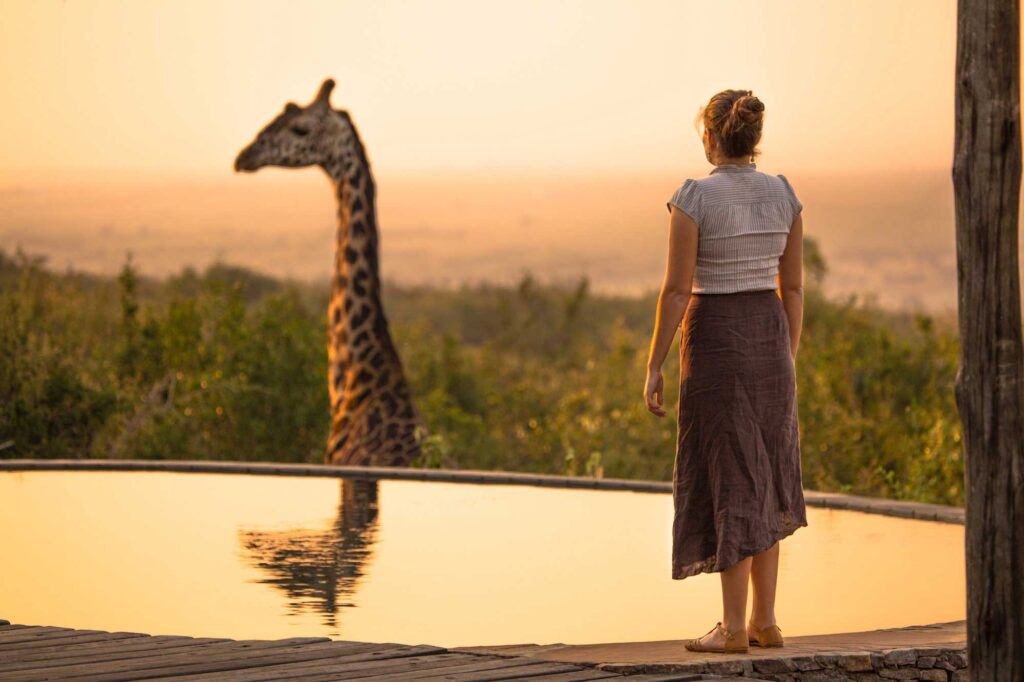 Solo on a Kenya Safari