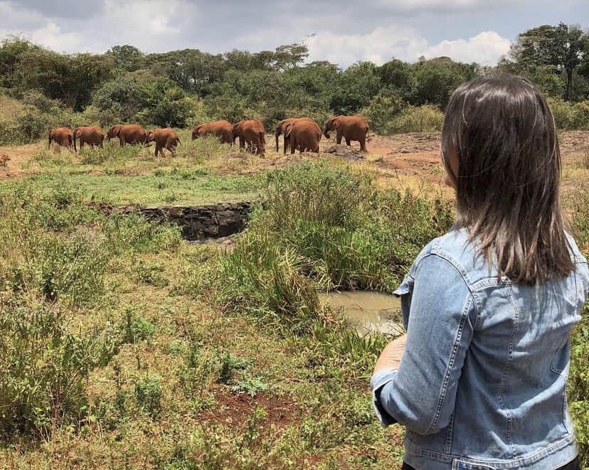 Heather enjoying her African Safari | Photo credits: Heather Butler