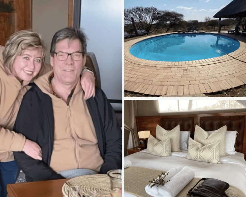 Dr. Benhard Jansen van Vuuren and Zenobia Mertsch