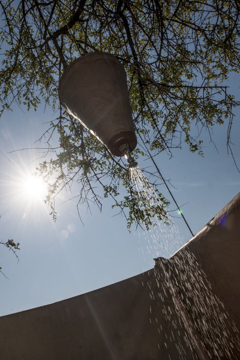 What is a safari “bucket” shower? Safari FAQs