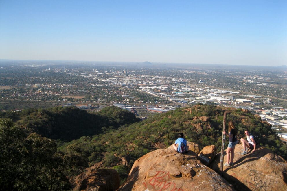 Kgale Hill in Gaborone, Botswana.