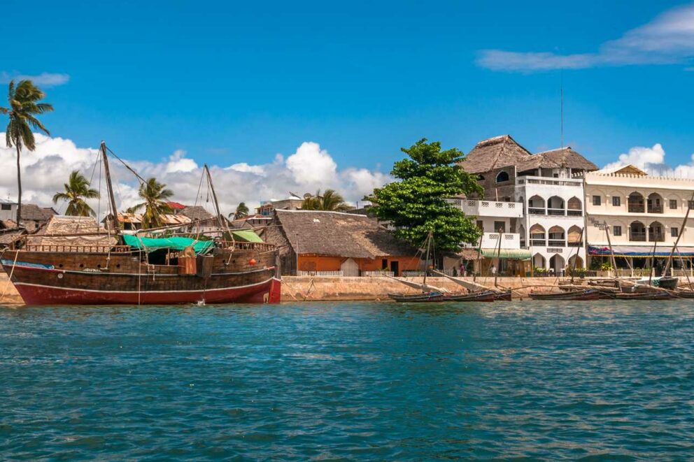 Lamu Island in Kenya.