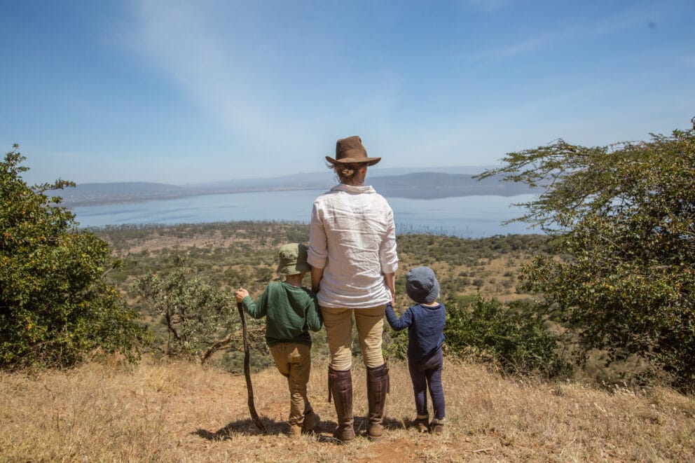 Family safari in Kenya
