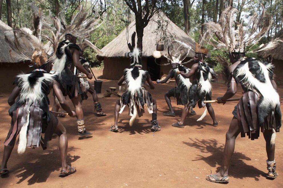 Traditional Kenyan warriors at Bomas of Kenya | Photo credit: Maasai Mara National Reserve