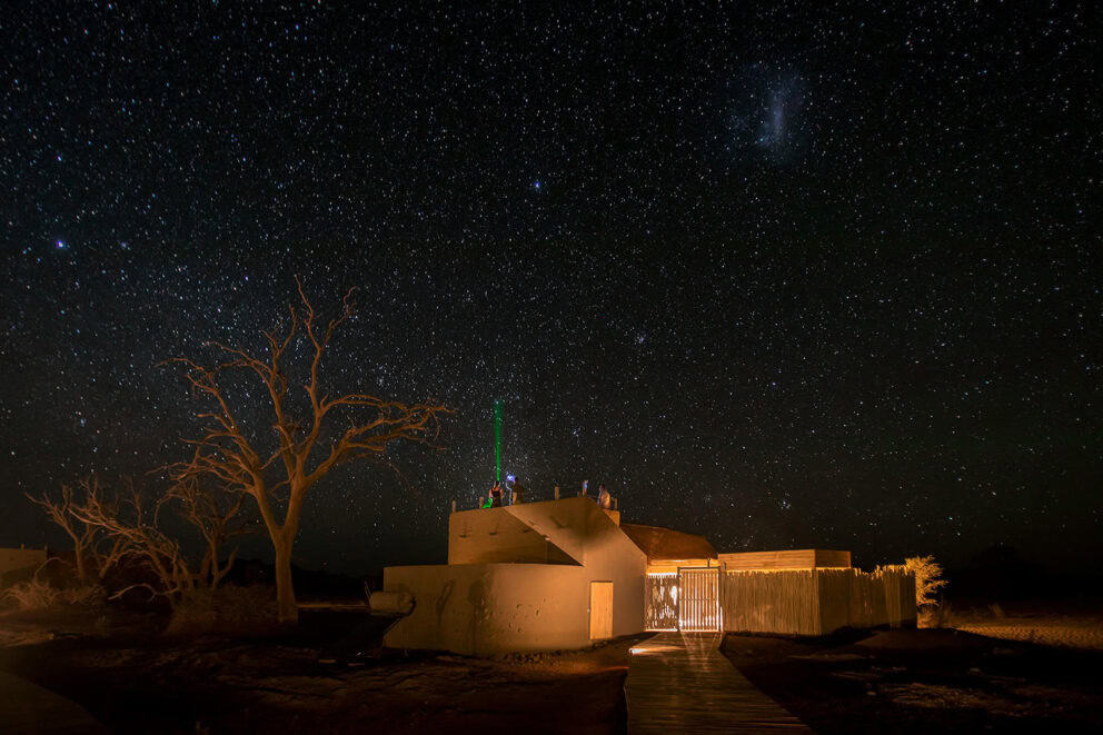 Stargazing in the Namib Desert
