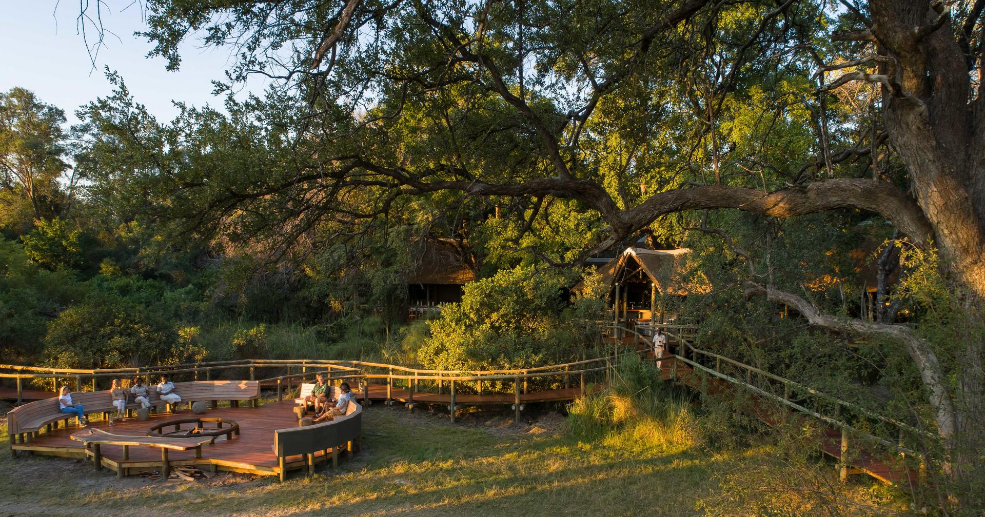 A family friendly camp in Botswana. This can be booked for a Botswana family safari