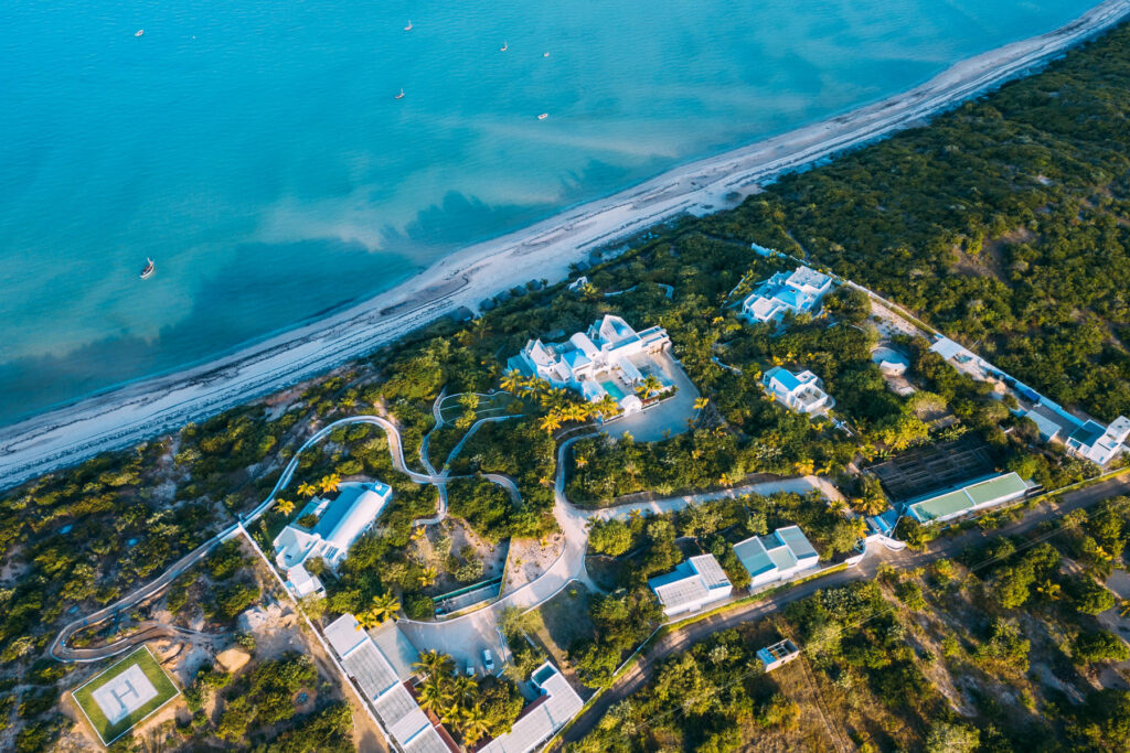 Aerial view of Mozambiques beauty | Photo credits: Santorini Mozambique 