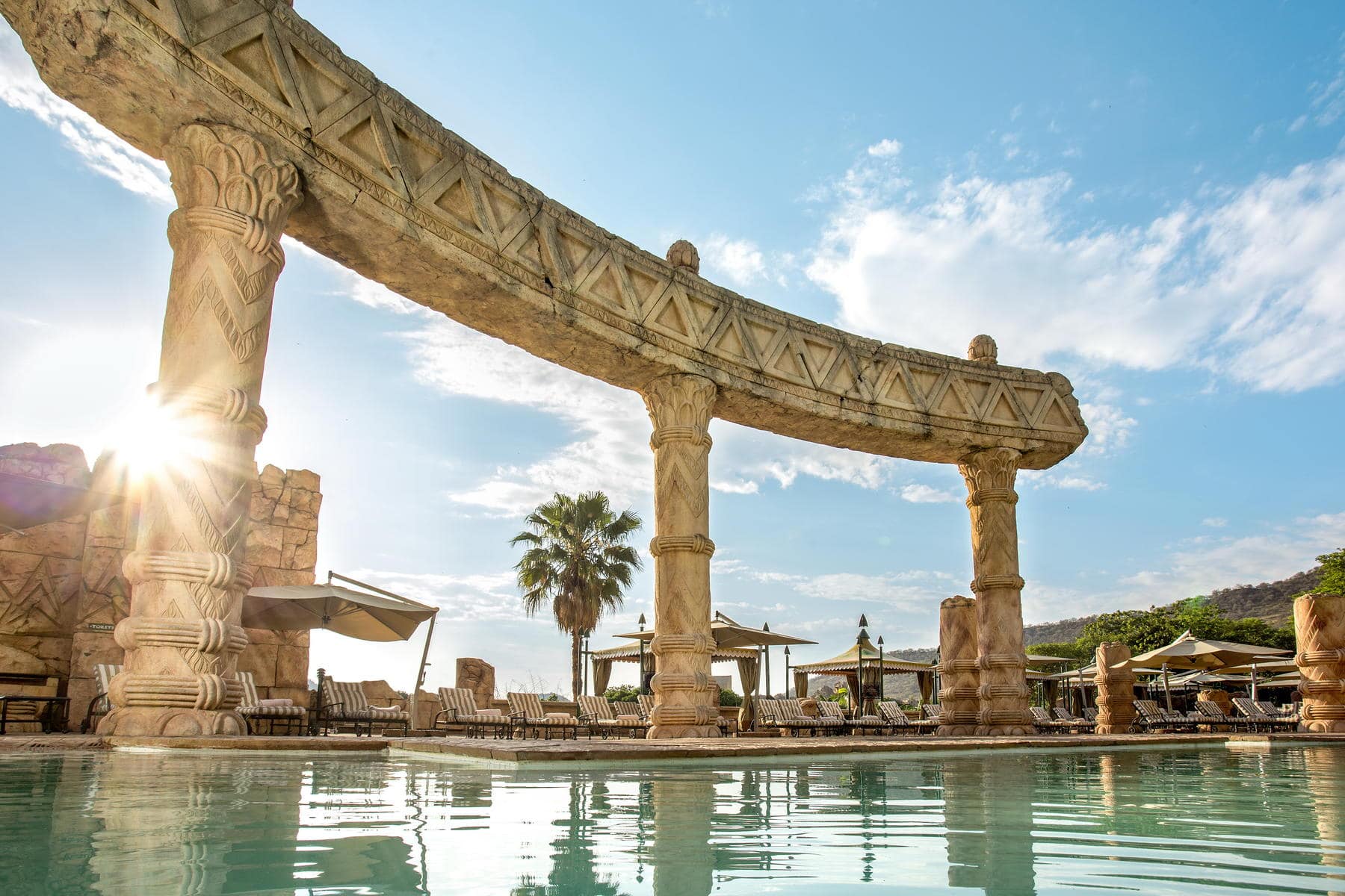 The royal baths at Sun City